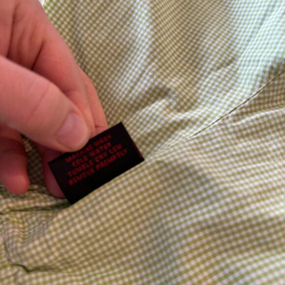 Beauxet Belles Reversible Gingham Cargo Pants - Size 1 - Picture 5 of 7